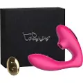 Tracy´s Dog 2 - luftbølge 2i1 vibrator (pink)