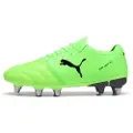 Puma Avant Pro's Rugby Boots Men, Shoes, Green Glare/Black/Galactic Gray, 40.5