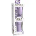 Dillio Super Eight - sugekop silikone dildo (21 cm) - lilla