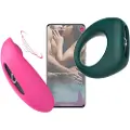 Magic Motion - parvibrator sæt (pink-grøn)