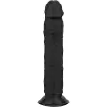 EasyToys - naturtro dildo - 17,5 cm (sort)