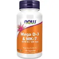 Now Mega D3 & MK-7 - 120 kapsler