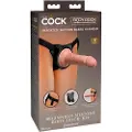 King Cock Elite Begynder - påsætbar dildo (natur)