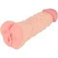 Nature Skin - 2i1 vaginal og penissleeve (natur)