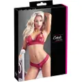 Cottelli - Forførende blonde BH-sæt (rød) - M