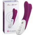 Mystim Bon Aparte - togrenet vibrator (brombær)