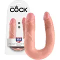 King Cock dobbelt dildo (medium) - natur