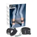 Zado - læder ankelmanchetter (sort)