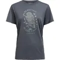 Lundhags Järpen Printed T-shirt W, t-shirt, dame, blå