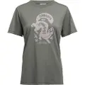 Lundhags Järpen Printed T-shirt W, t-shirt, dame, grøn