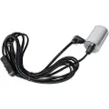 Star Trading Stofledning med afbryder, 3,5 m krom sokkel E27 7391482007605 Modsvarer: N/A