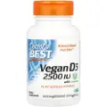 Doctors Best Vegansk D3, 2500 IU - 60 kapsler