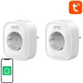 Gosund Wifi Smart Plug 16A Tuya-kompatibel 2-pak