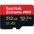 SanDisk Extreme Pro microSD/SD - 200MB/s - 512GB