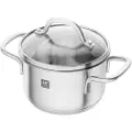Zwilling - Gryde Pico med glaslåg 0,8 l 12 cm - Sølvfarvet - Gryder & kasseroller - - Homeroom
