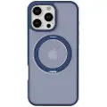 Torras Ostand Pro-etui til iPhone 16 Pro (blå)
