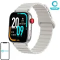 COLMI C8 Max smartwatch med magnetisk rem (sølv)