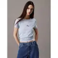 Calvin Klein Jeans Gradient Monologo Slim T-shirt Med Korte ærmer