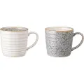 Denby - Krus Studio Grey 40 cl 2-pak - Grå - Kopper & krus - - Homeroom