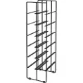 Blomus Gulvvinreol PILARE, til 12 flasker, sort, Blomus