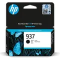HP 937 / 4S6W5NE - Black Ink - Blækpatron Sort