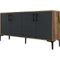 Hannah Home - Aflastningsbord Kieve - Brun - Skænke & sideboards - - Homeroom