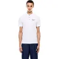 Emporio Armani EA7til mænd. 7M000168_AF13755 Polo Tennis Pro hvid (L), Casual, Sport, Multisport, Polyester, Korte ærmer