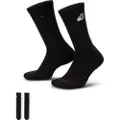 Nike Polstrede Nike Everyday-crewstrømper (1 par) - sort