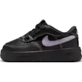 Nike Force 1 Low LV8 EasyOn-sko til babyer/småbørn - sort