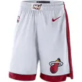 Nike Miami Heat Nike NBA Swingman-shorts til mænd - hvid