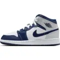 Jordan Air Jordan 1 Mid-sko til større børn - hvid