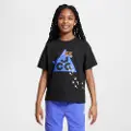 Nike ACG-Dri-FIT-T-shirt til større børn - sort