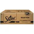 Sheba Økonomipakke: 144 x 85 g Sheba portionsposer - Selection i sauce fjerkrævariation