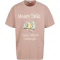 Mister tee Money Talks T-shirt Med Korte ærmer