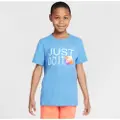 Nike Sportswear-T-shirt til større børn - blå