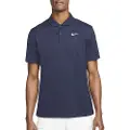 Nike NikeCourt Dri-FIT - tennispolo til mænd - blå
