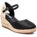 Refresh Refreshtil kvinder. 17285903-NEGRO Espadriller 172859 sort (39), 5-8 cm, Spænder, Casual