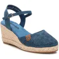 Refresh Refreshtil kvinder. 17263906-NAVY Sandaler 172639 blå (39), 5-8 cm, Spænder, Casual