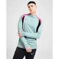 Nike Strike Dri-FIT-fodboldtræningstrøje med 1/2 lynlås til mænd - grå