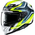 HJC F71 Fes MC1SF Integralhjelm gul XL