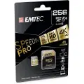 Emtec Micro Sd 256gb Speedin Pro Hukommelseskort