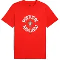 Puma Portugal ftblNRGY Tee Men, Sport, Sport Red/White, M