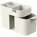 SmartaSaker Makeup organisator VIVA 75003 12 x 17 cm, beige, med skuffe, Joseph Joseph