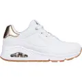 SKECHERS Skecherstil kvinder. 177094 Træningssko UNO Golden Air hvid (36), Stof, 3-5 cm, Blonder, Casual