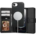 Tech-Protect iPhone 16e Tech-Protect 2-i-1 pungetui - Magsafe-kompatibel - sort