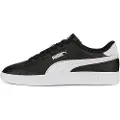 Puma Smash 3.0 Leather Sneakers Youth, Shoes, Black/White, 37