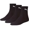 Puma Short Crew Socks Unisex (3-Pack), Clothing, Black, 47-49