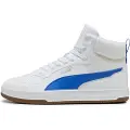 Puma Caven 2.0 Mid Sneakers, Shoes, White/Vivid Blue/Gum, 45