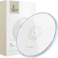 Tech-Protect QI15W-C1 Universal Trådløs Oplader - 15W - Hvid