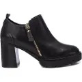 Carmela Carmelatil kvinder. 16186101-NEGRO Ankelstøvler i læder 161861 sort (36), 5-8 cm, Lynlås, Casual